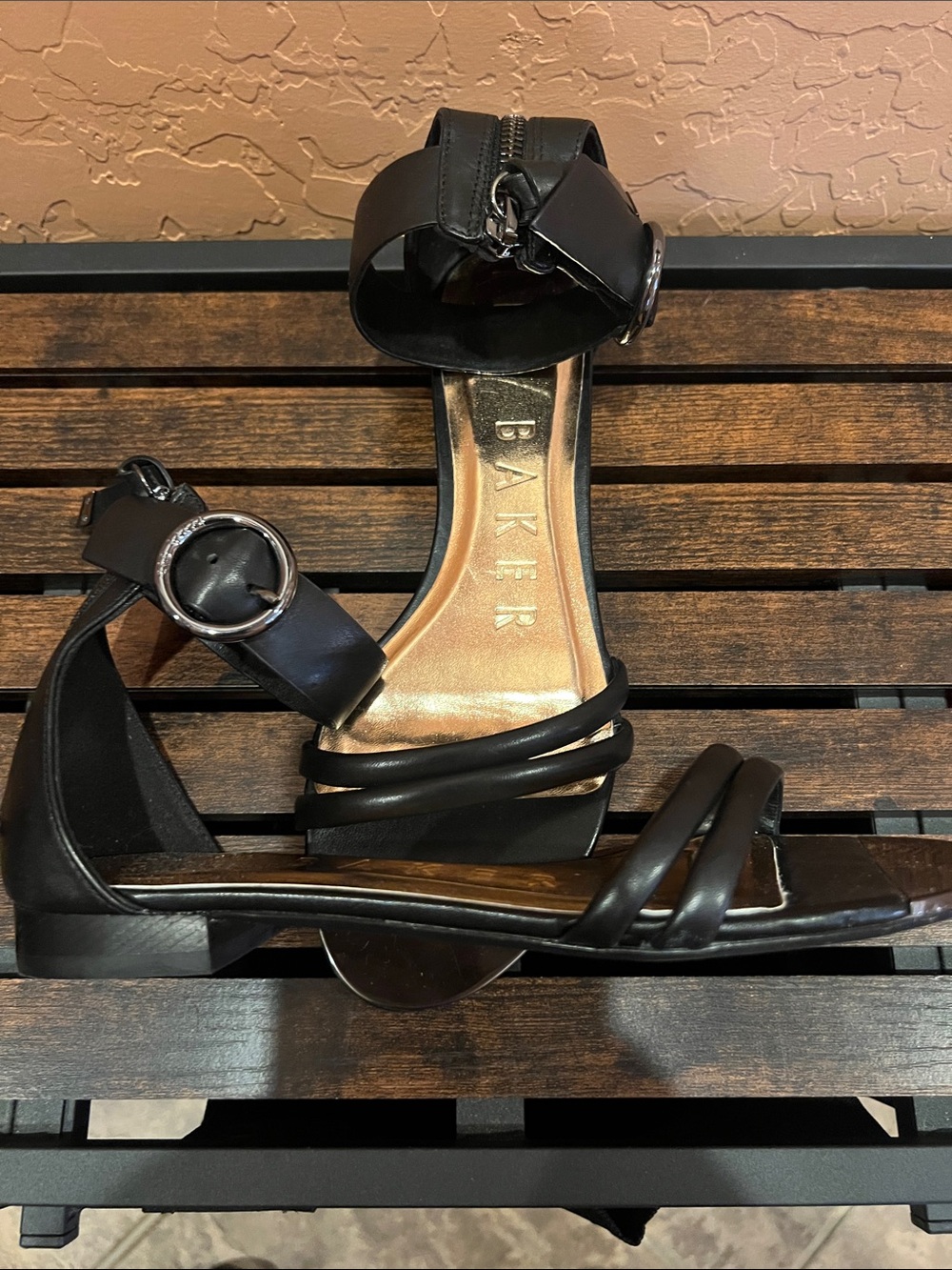 Worn once Ted Baker sandals size 8